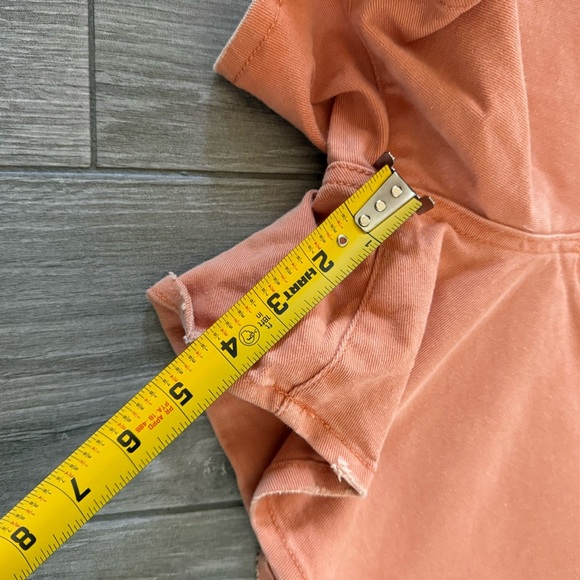 Jessica Simpson|Coral pastel denim shorts,infinite high waist short, NWT•••22W - Picture 14 of 16